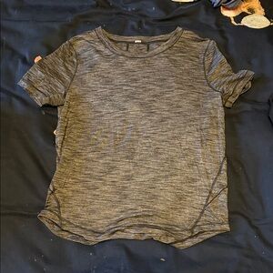 lululemon athletica Gray Short Sleeve Top